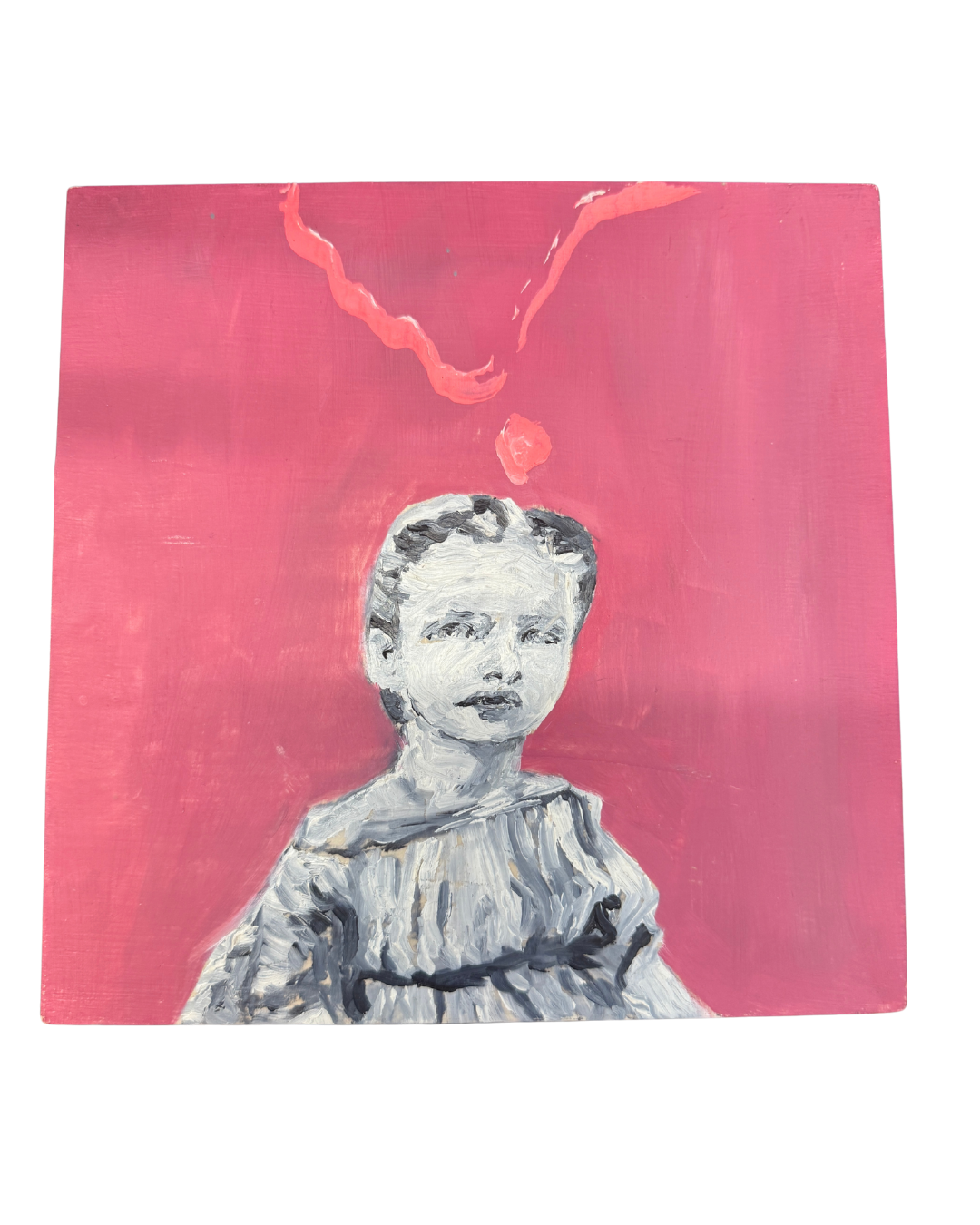 Annie Decamp Original on wood