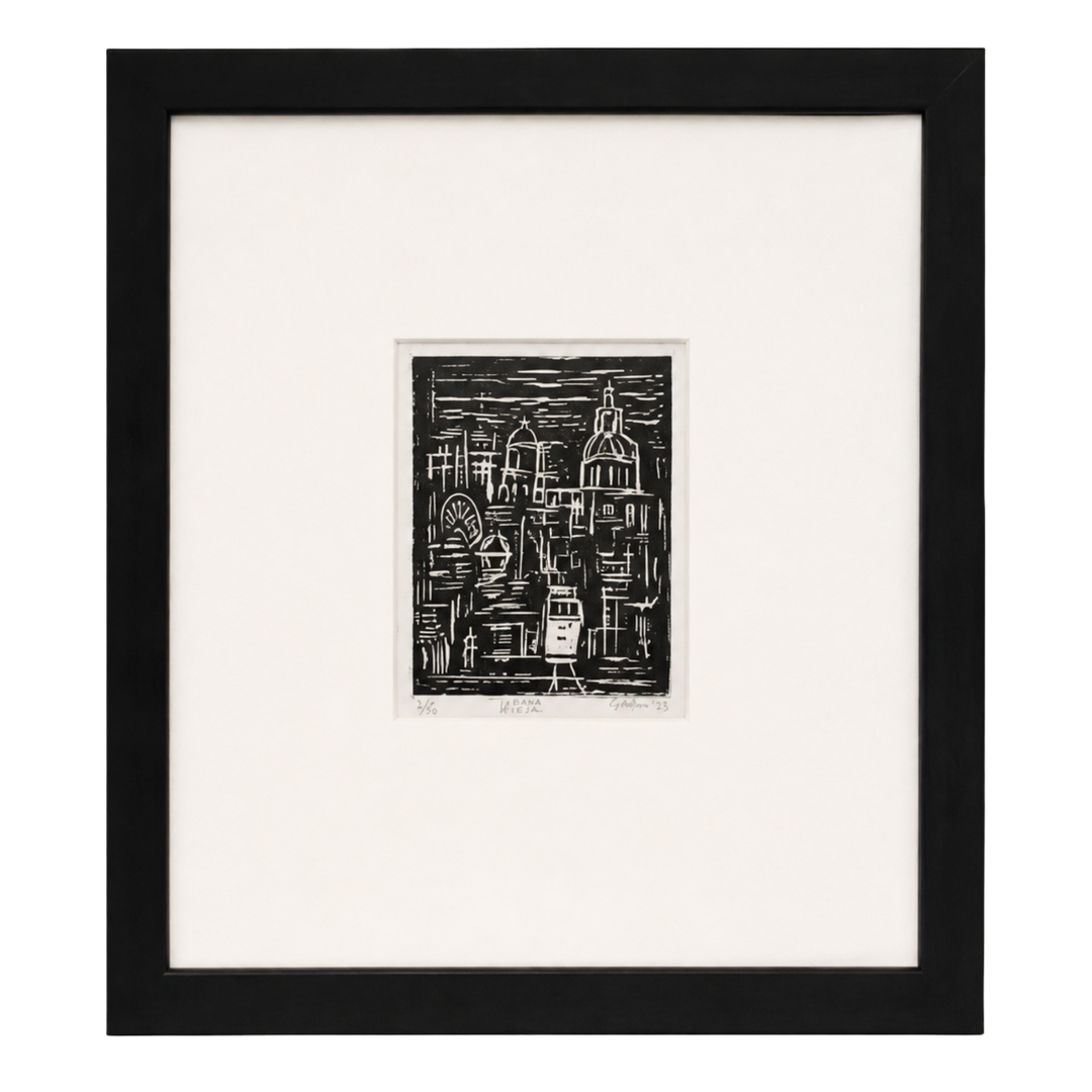 Black and White Abstract from Lisbon