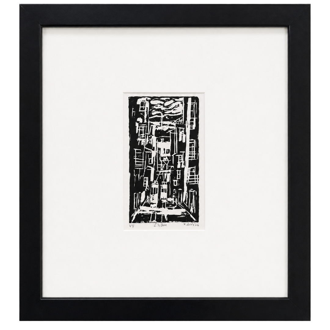 Black and White Abstract from Lisbon