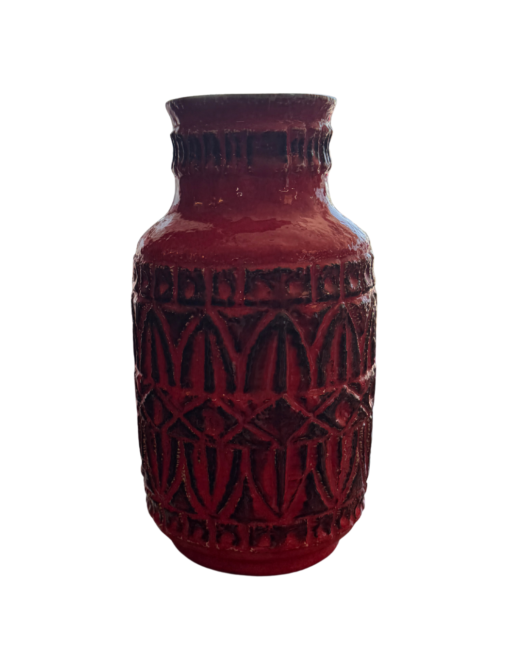Red Vase from Germany