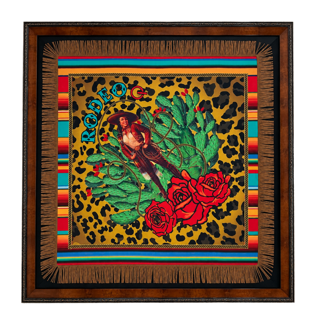 Rodeo Scarf Framed