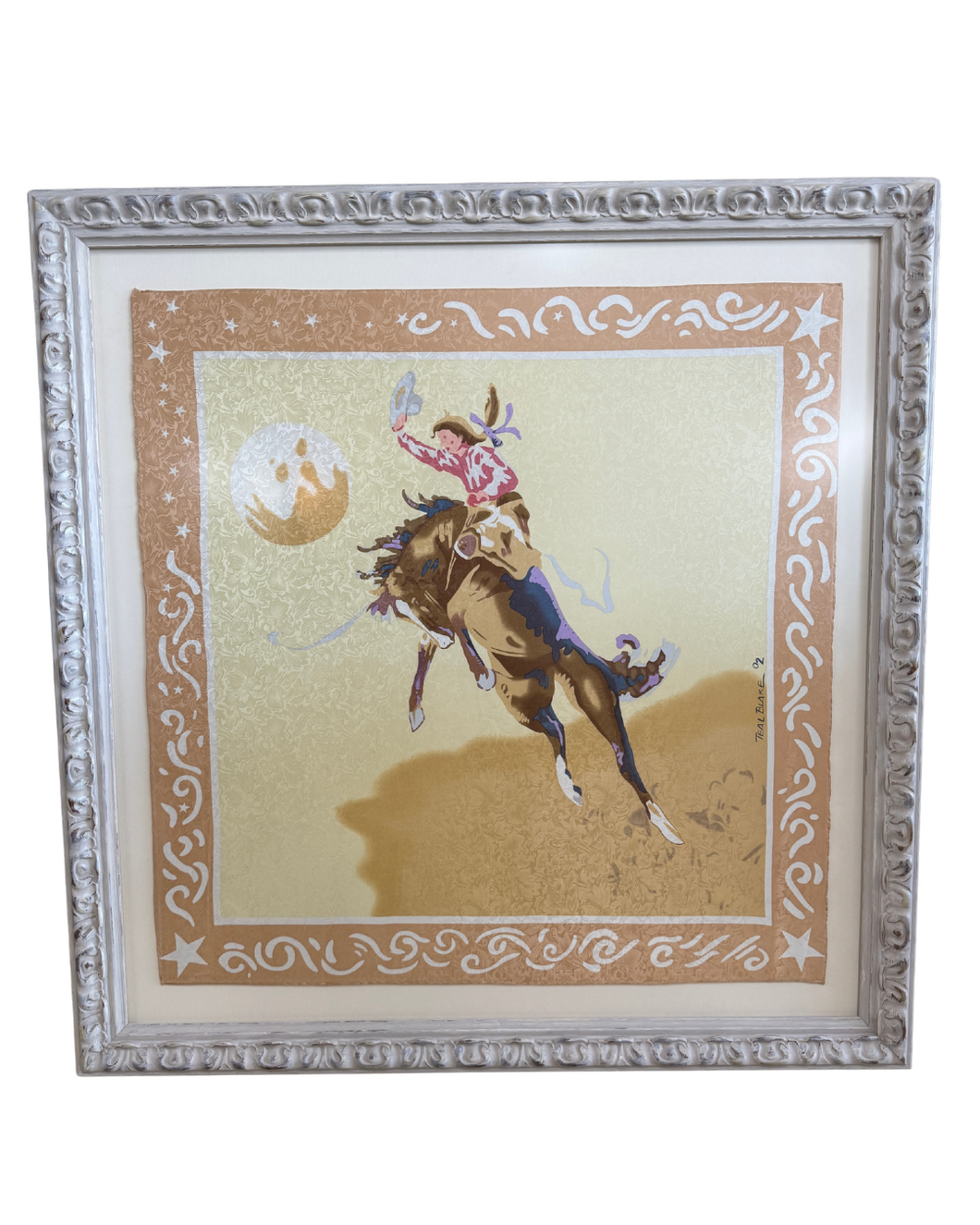 Framed Scarf Art