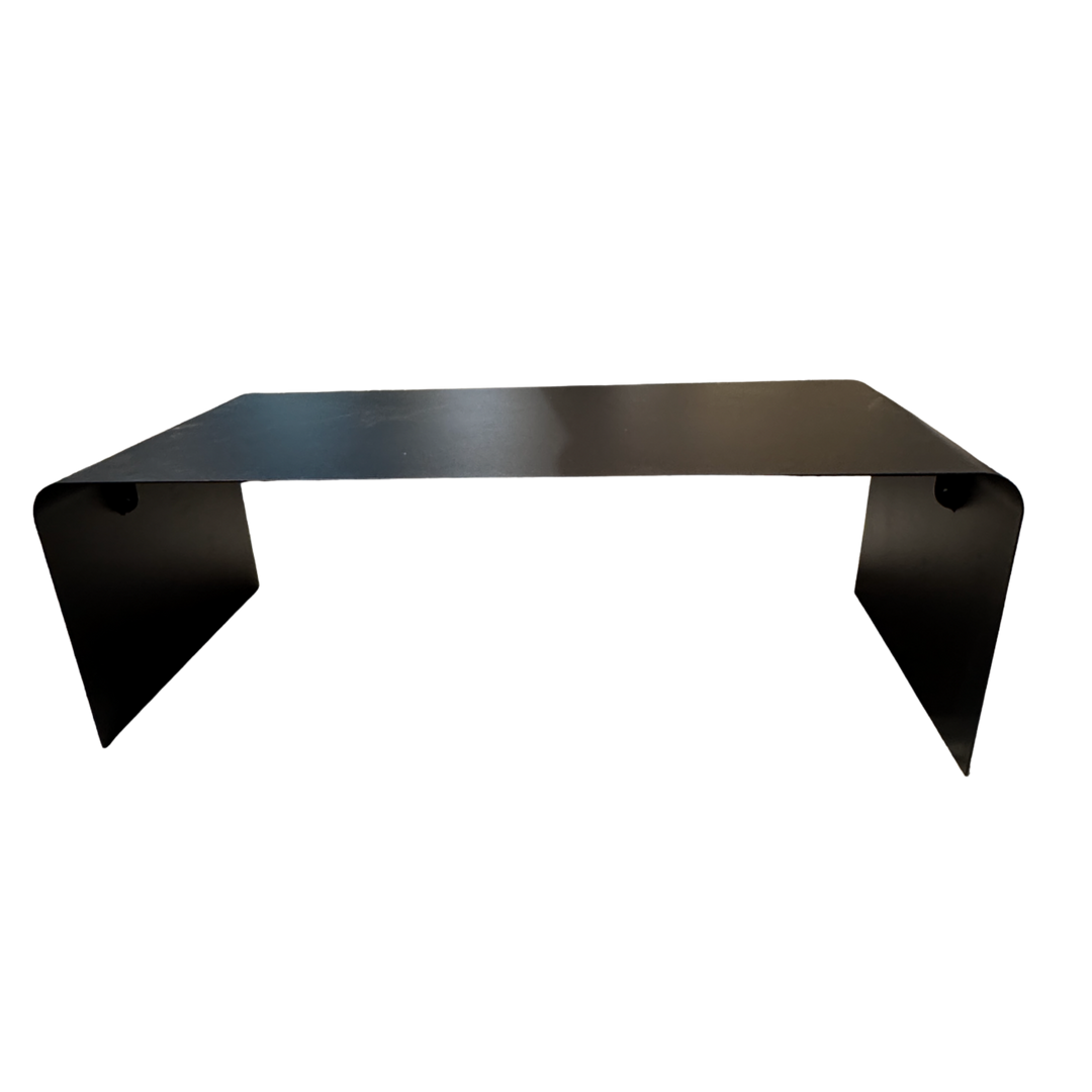 Polished Steel Coffee Table