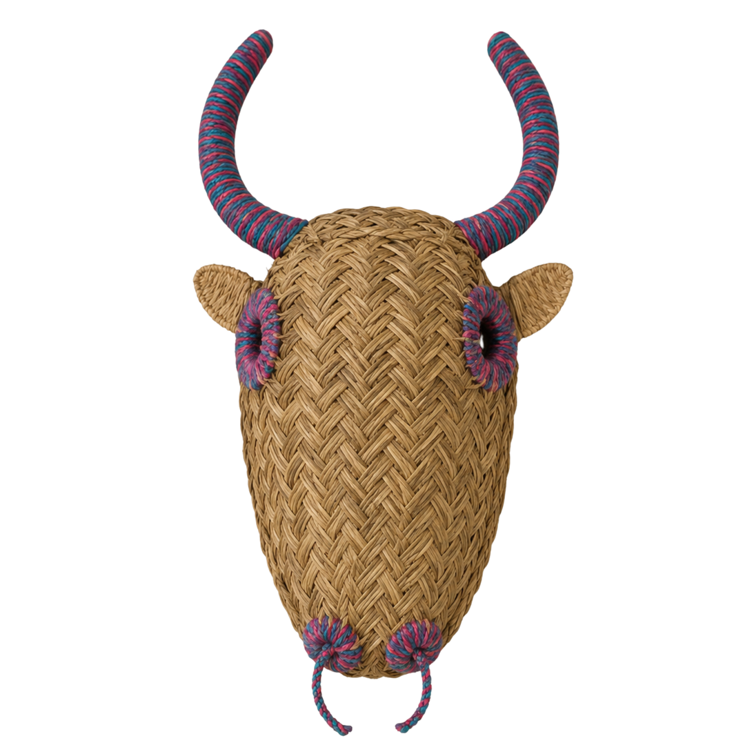 Woven Animal Head