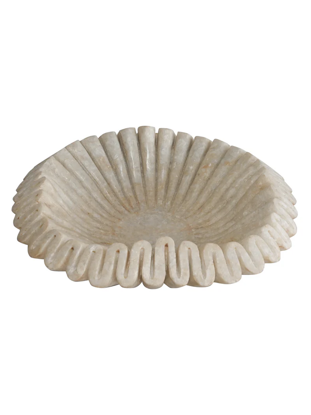 Wavy Marble Bowl