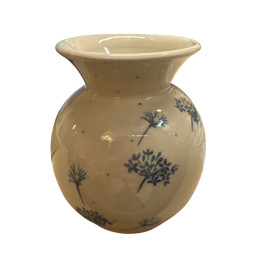 Polish Ceramic Floral Vase