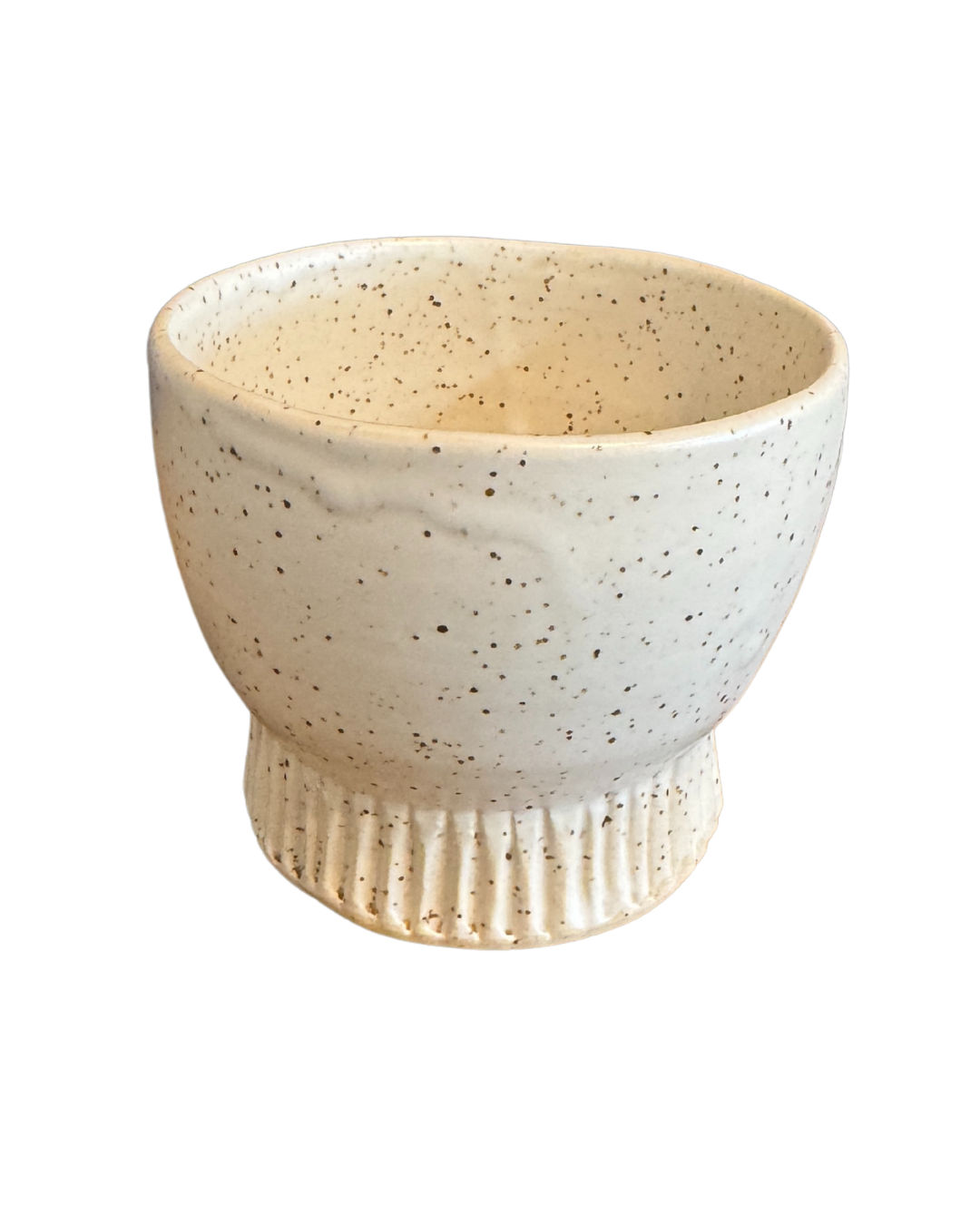 White speckled bowls