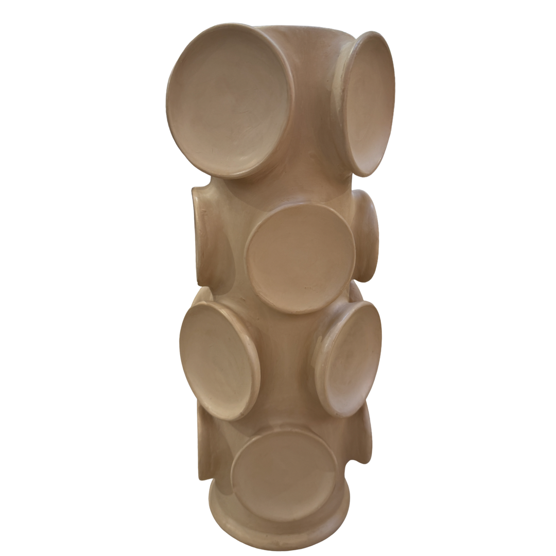 Circle Vase White