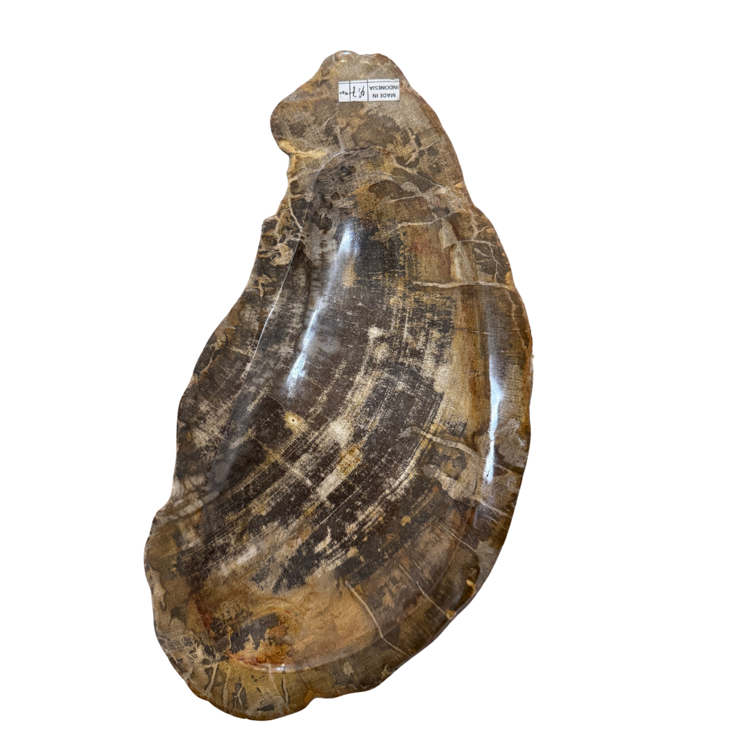 Petrified wood tray