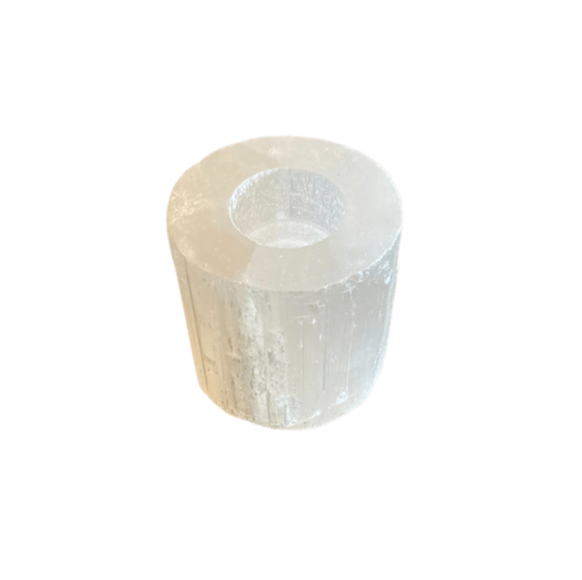 crystal candle holders