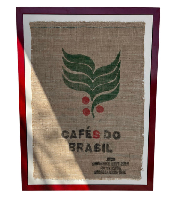 Vintage Framed Coffee Bag