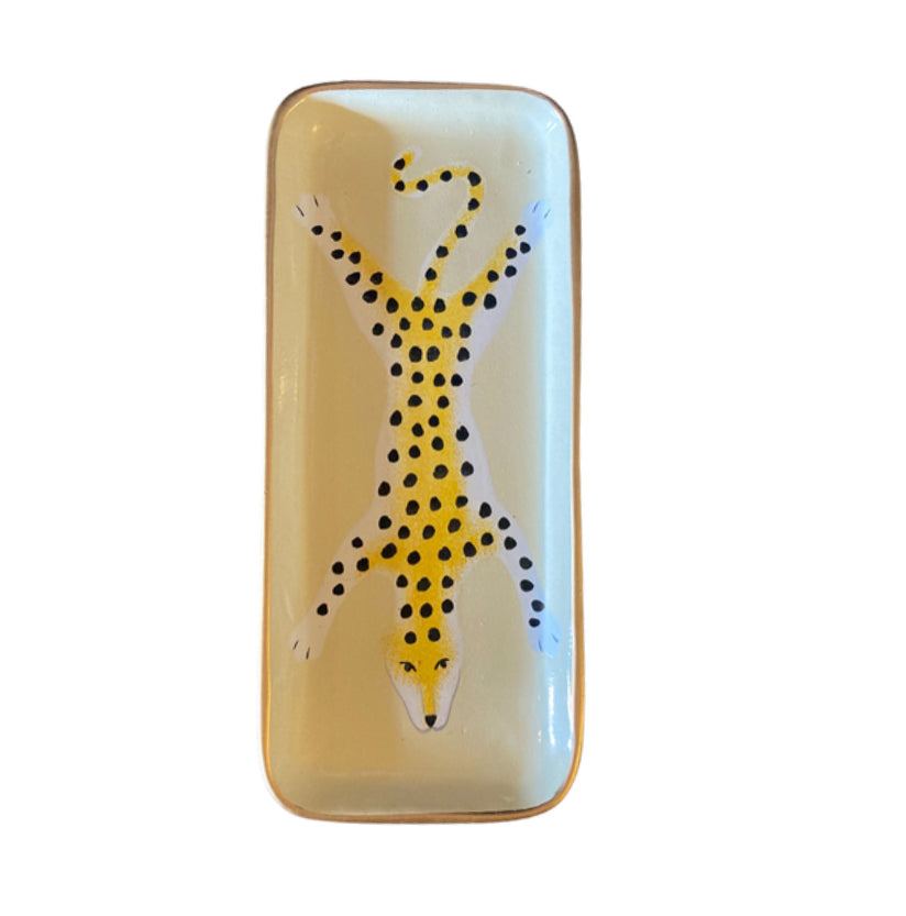 cheetah tray