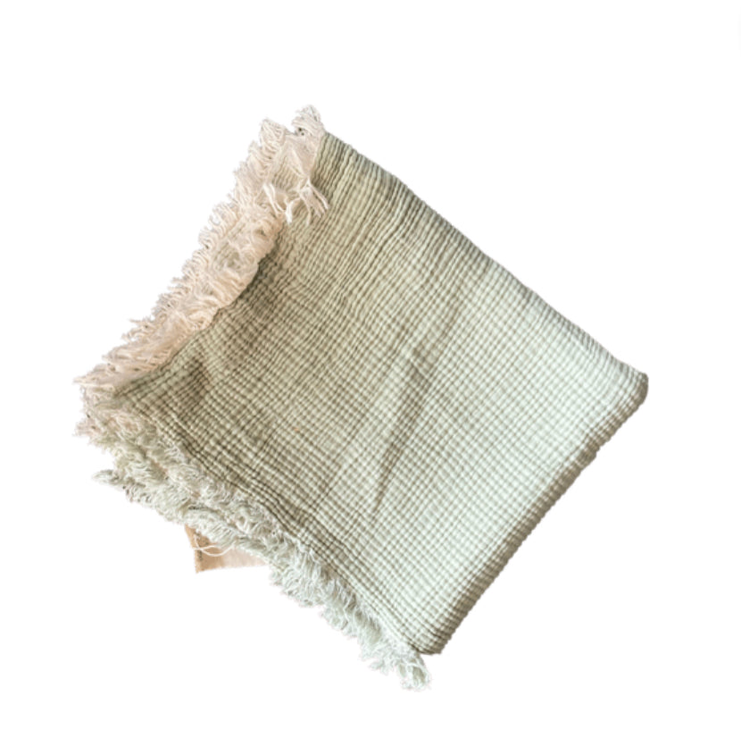 green blanket