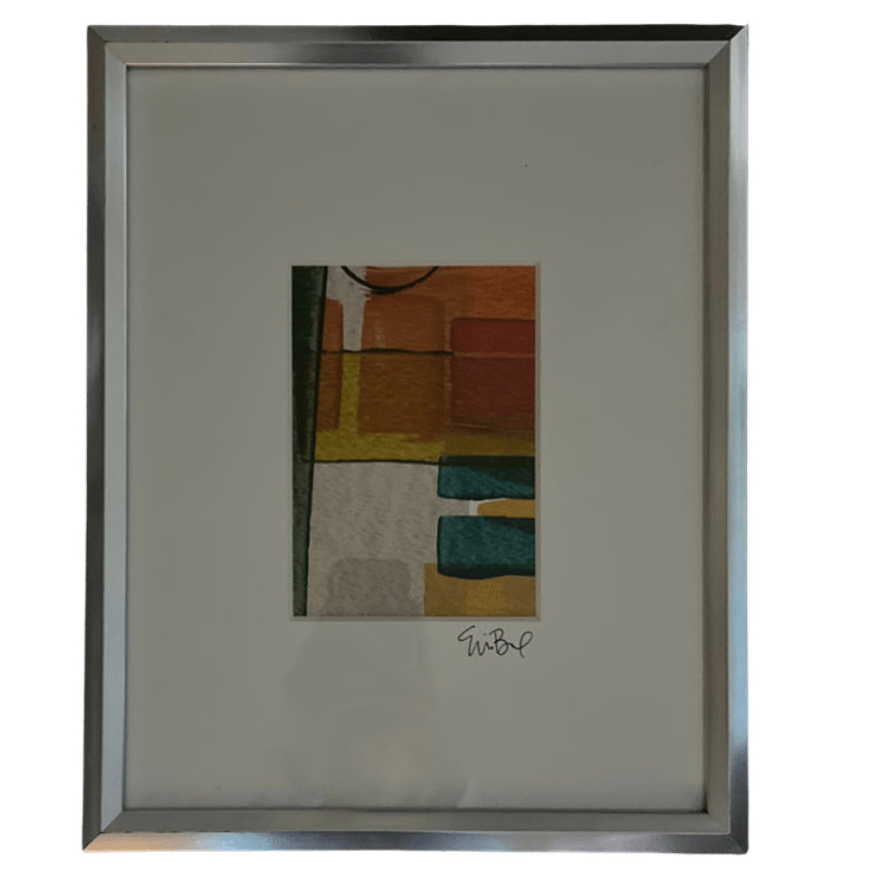 Colorful framed art