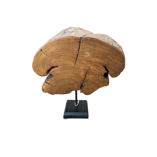 Wood on stand