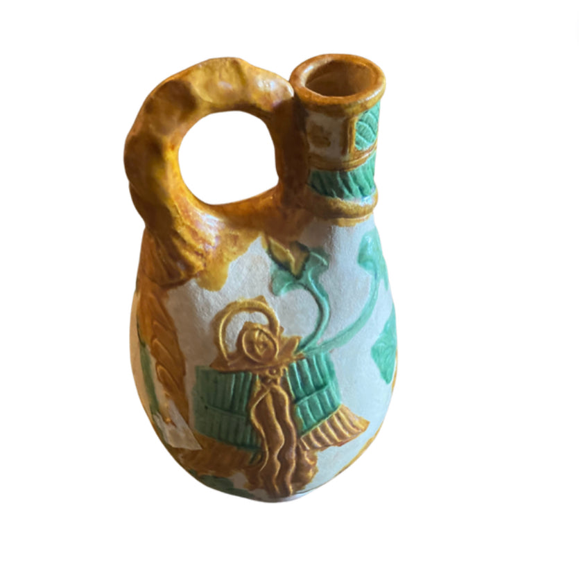 Green and Yellow Vase