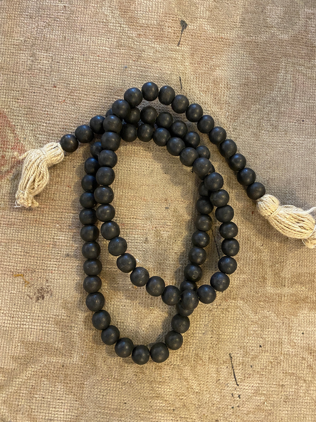 Black beads