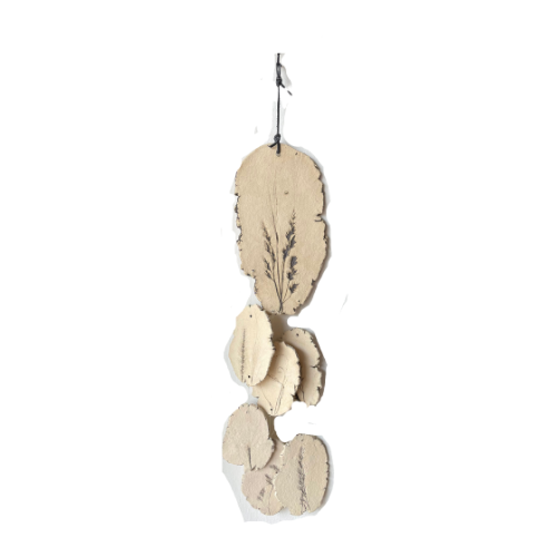 Pampas Grass Imprint Windchimes