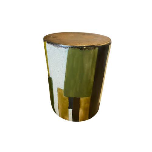 Uttermost Ceramic Stool/Side Table