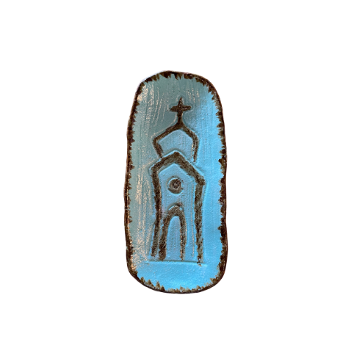 Small Metal Church Tray