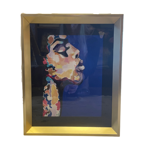 Framed Original Profile by Carly