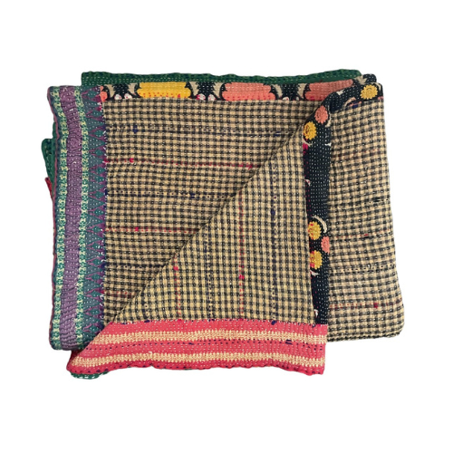Kantha Bed Blanket