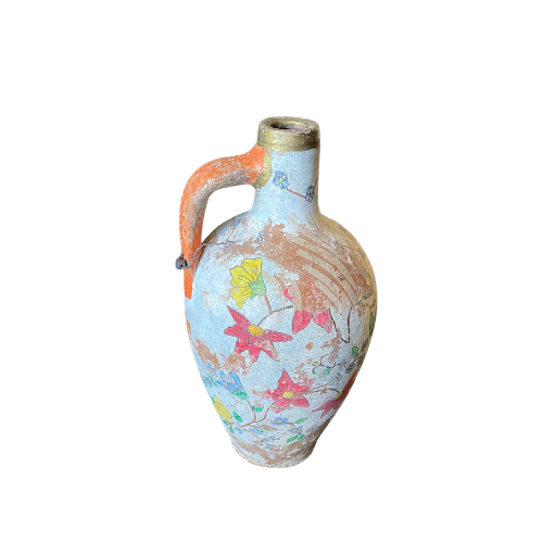 Turkish Painted Pot