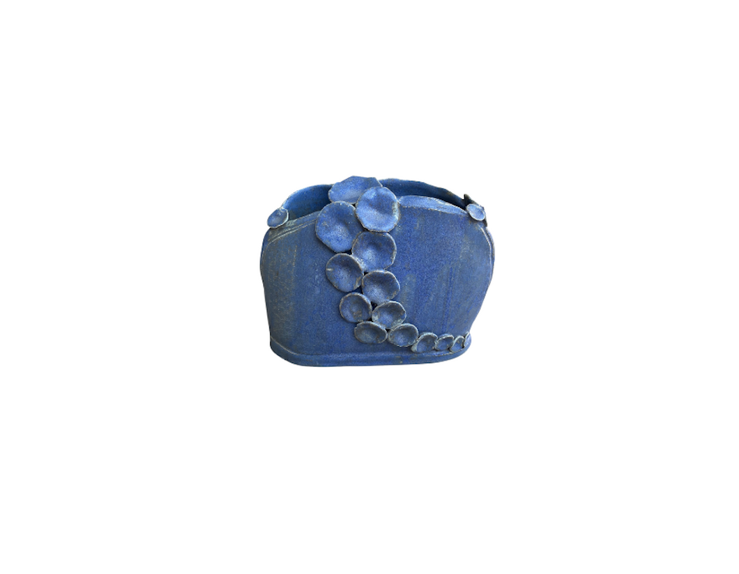 Blue Decorative Ceramic Vase