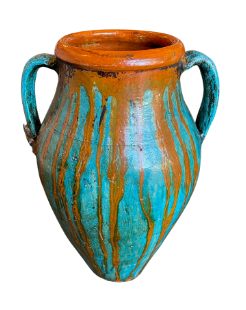 Turkish pot orange